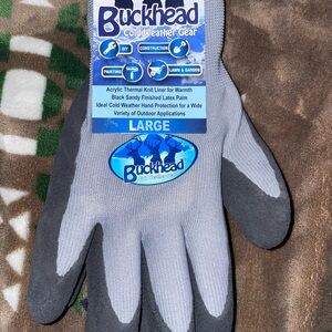 Black and Gray Gloves